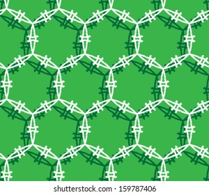 Vector Iron Net Seamless Background
