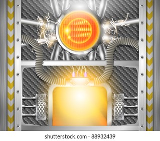 vector iron nuclear template