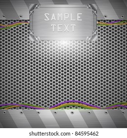 vector iron template