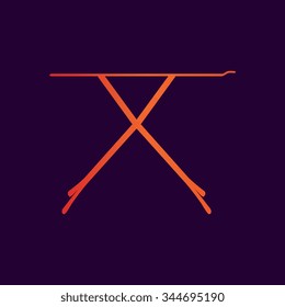 Vector ironing board