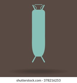 Vector ironing board 