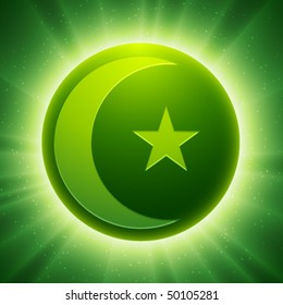 Vector Islam Symbol