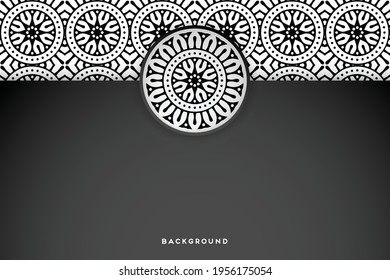 Vector islamic background with mandala
