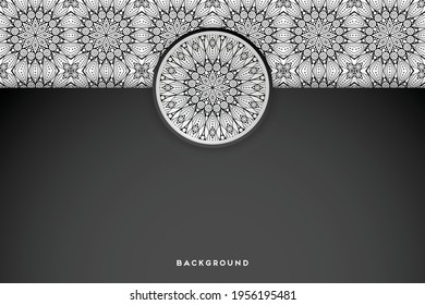 Vector islamic background with mandala