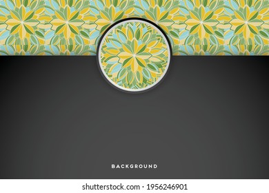 Vector islamic background with mandala