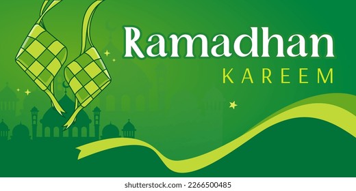 vector islamic background with ramadhan theme