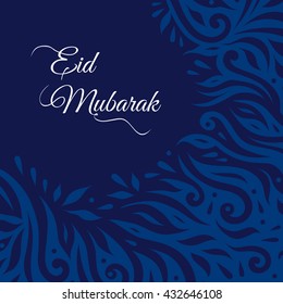 Vector Islamic festival background - Eid Mubarak design