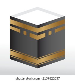 vector islamic kaaba suitable for the design of eid ul fitr, hajj, ramadan and other Islamic holiday celebrations