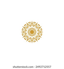 vector islamic mandala set arabic decorative