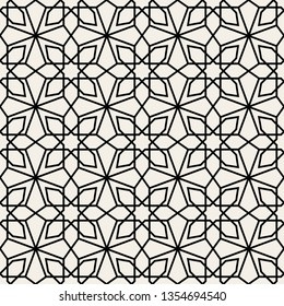 Vector islamic ornament, persian motiff . Seamless ramadan islamic vintage pattern elements . Geometric circular ornamental arabic symbol vector .