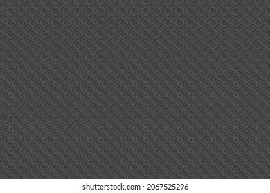 Pequeña estrella persa vectorial en forma de círculo con un motivo tradicional geométrico sin fisuras sobre fondo de color monocromo gris.