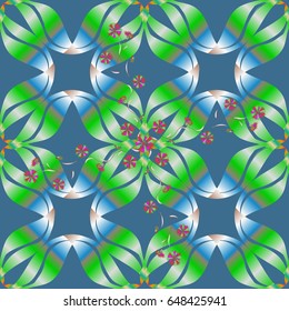 Vector islamic template for restaurant menu, flyer, greeting card, brochure, book cover and any other decorations. Decorated card with mandala in colored colors on a colorful background.