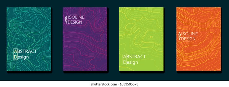 Vector isolane frame design. Minimalistic line gradient halftone. Element for design business cards, invitations, gift cards, flyers and brochures.
