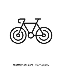 ?Bicycle, vector, isolate on white background.