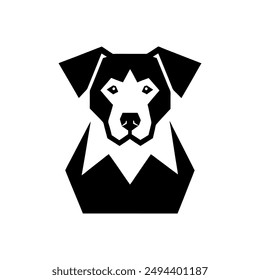 vector, isolated black silhouette of a dog, collection, German Shepherd Silhouette Collection