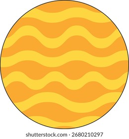 Vektor einzeln bunte Planeten auf weißem Hintergrund, Raumplaneten-Symbole