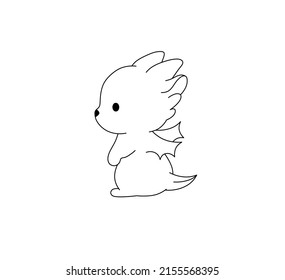 28 Dragon Drawing Easy Dragon Drawings Black And White Images, Stock Photos  & Vectors | Shutterstock