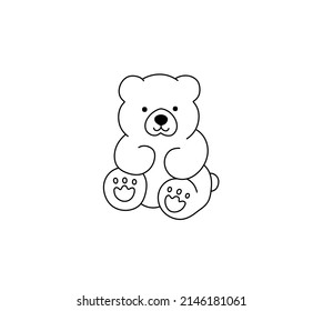 5,838 Bear sitting silhouette vector Images, Stock Photos & Vectors ...