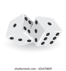 Vector Isolated Dice