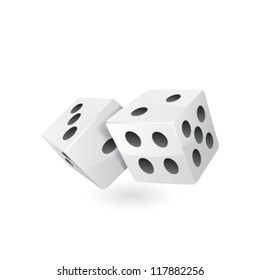 Vector Isolated Dice
