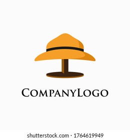 Vector isolated flat hat. Hat illustration