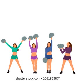 Cheerleader Cartoon Images, Stock Photos & Vectors | Shutterstock