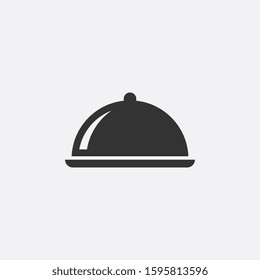 Vector Isolated Food Tray Icon