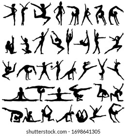 Featured image of post The Best 30 Cool Gymnastics Poses Drawings