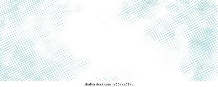 Patrón de textura de semitono de grunge aislado de Vector. Diseño Abstractas de fondo. Elemento de fondo de superposición de duotono retro. Nube de semitonos. Smoke punteado Duotone