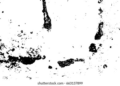 Vector isolated grunge texture.