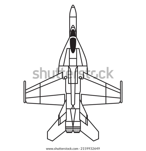 Vector isolated\
illustration Airplane.\
Aircraft