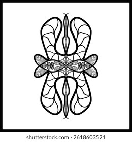 Ilustração isolada de vetor de um proteus de ameba em um fundo branco. Estudando a estrutura de uma ameba.