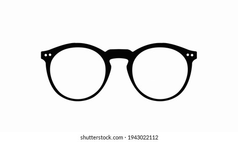 Vector Isolated Illustration of Glasses