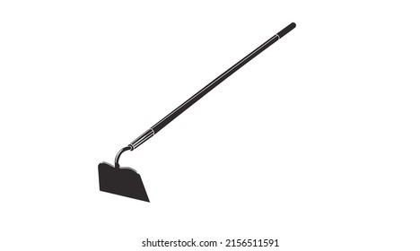 Ilustración aislada del vector de un hogar en un fondo blanco, ilustración en blanco y negro