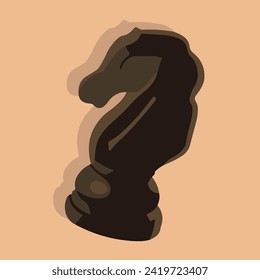 Ilustración aislada vectorial de una forma herradura.