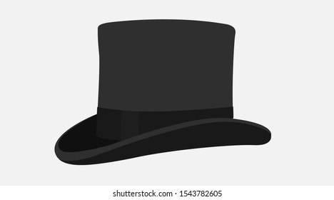 Vector Isolated Illustration Of A Top Hat