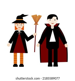Vector isolated image for use in the design of the Halloween holiday