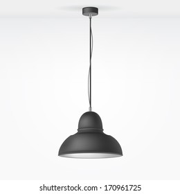 Vector Isolated Lamp