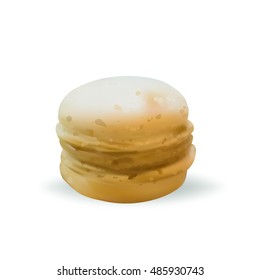 vector isolated macaroon