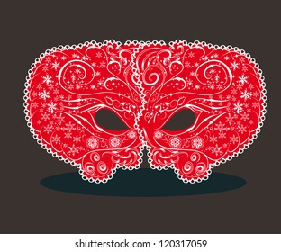 vector isolated mask