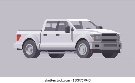 Pickup White Stock Vectors, Images & Vector Art | Shutterstock