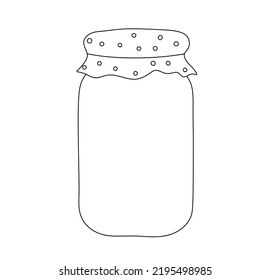 811 Glass jar coloring pages Images, Stock Photos & Vectors | Shutterstock