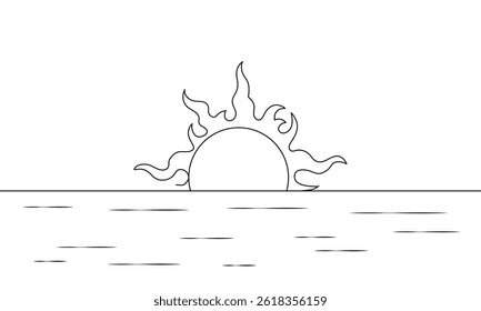 Vector isolated one single