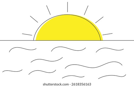 Vector isolated one single