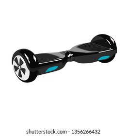 Vector Isolated Self Balancing Electric Scooter-Latest Model black hoverboard