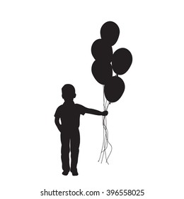 Balloon Silhouette Images, Stock Photos & Vectors | Shutterstock