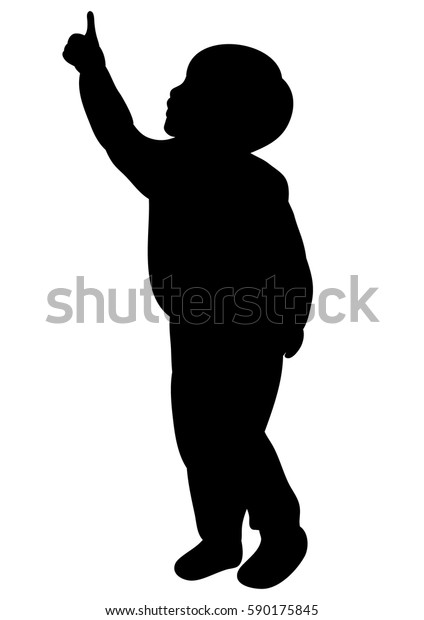 2,964 Kid Silhouette Point Images, Stock Photos & Vectors | Shutterstock