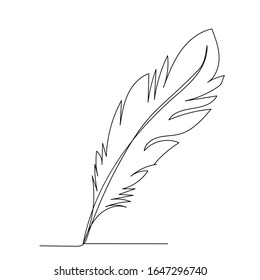 Feather Stock Vector (Royalty Free) 90301579 | Shutterstock