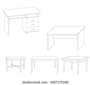Drawing Table Images, Stock Photos & Vectors | Shutterstock
