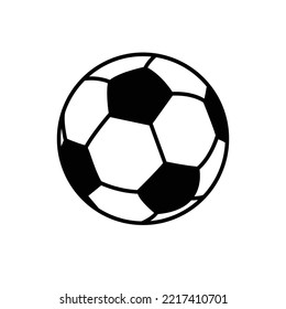 Un vector aisló la pelota de fútbol. Baloncesto de fútbol de vectores